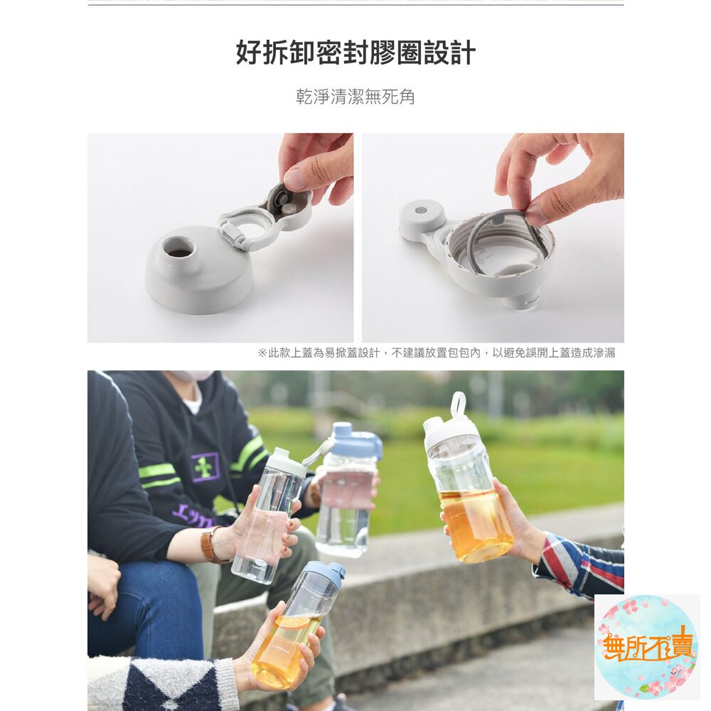 樂扣樂扣Tritan簡約好握水壺/730ml-圖片-5