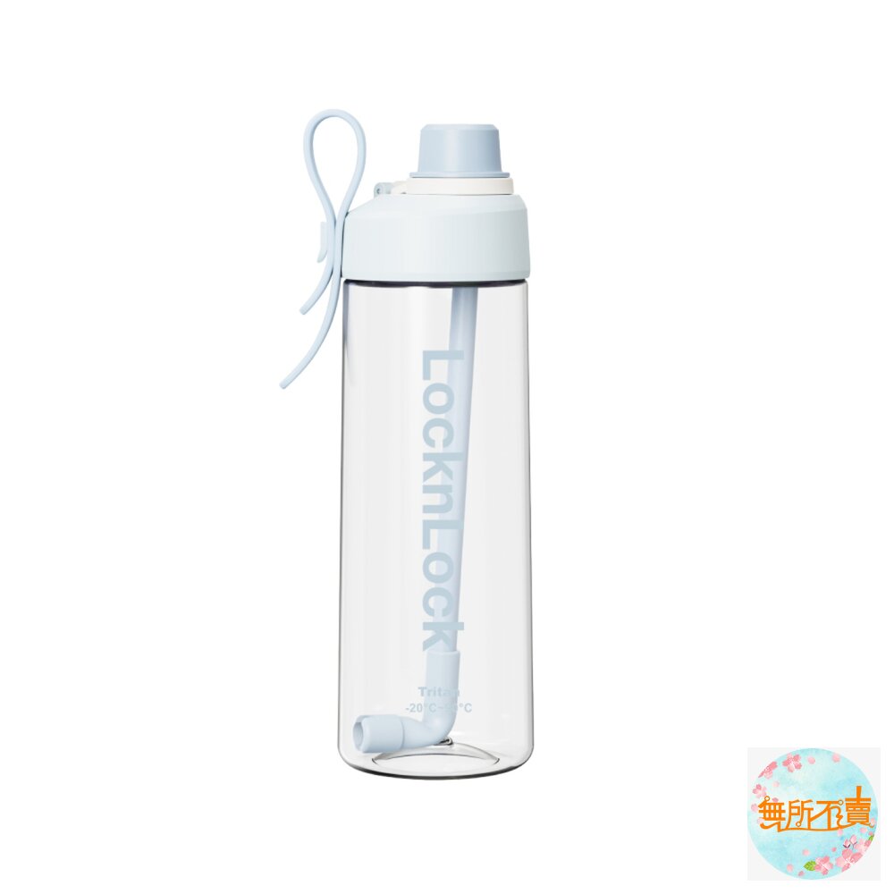 樂扣樂扣Q咪樂吸管杯750ml/牛奶軟糖(ABF909GRY)/藍莓軟糖(ABF909BLU)/萊姆軟糖(ABF909L-圖片-1