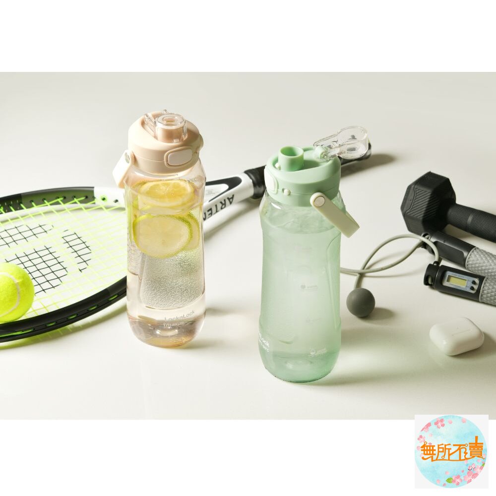樂扣 手提彈蓋流線水壺1000ml-圖片-4