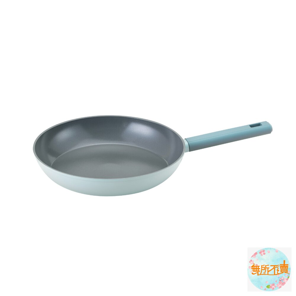 樂扣樂扣ECO BLUE鍛造陶瓷不沾IH平煎鍋-20cm/30cm-圖片-2