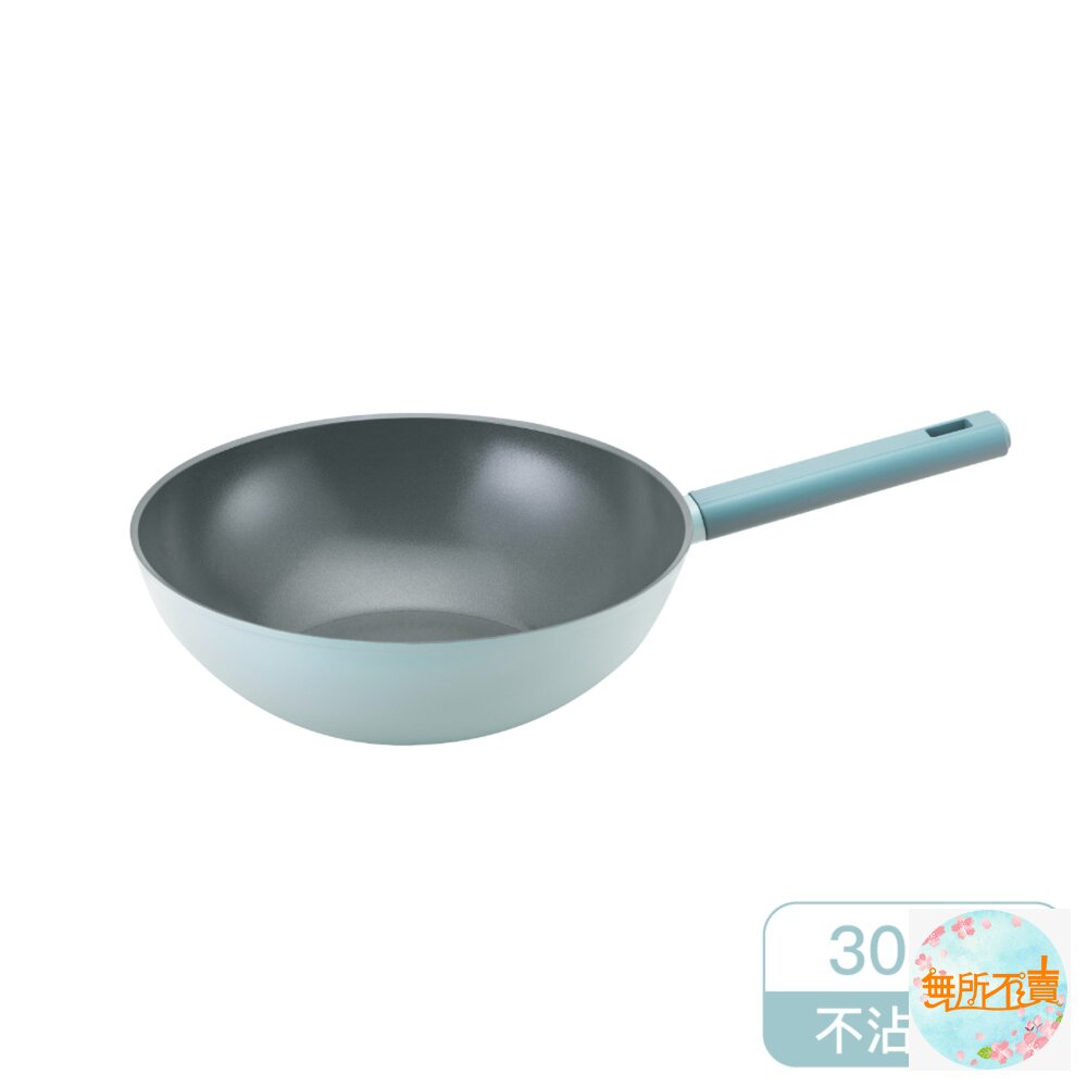 樂扣樂扣ECO BLUE鍛造陶瓷不沾IH炒鍋/28cm(CAW2857IHO)/30cm(CAW3057IHO)-圖片-6