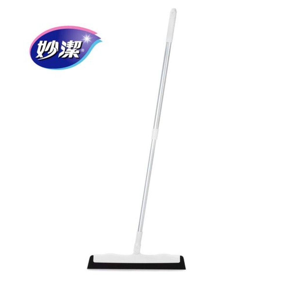 EC35406-妙潔 EVA無痕彈力掃把-伸縮款(1掃把頭+1伸縮桿)