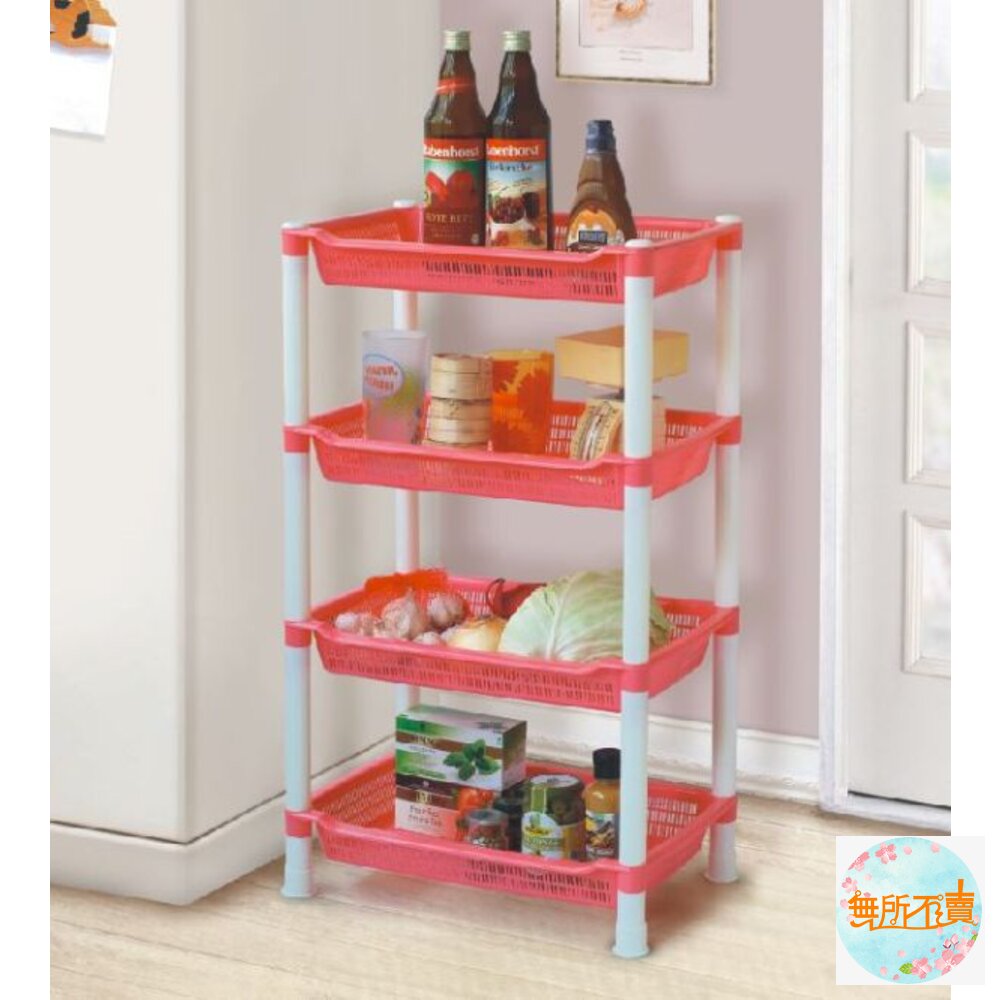 KEYWAY 風采四層收納架 A-734 封面照片