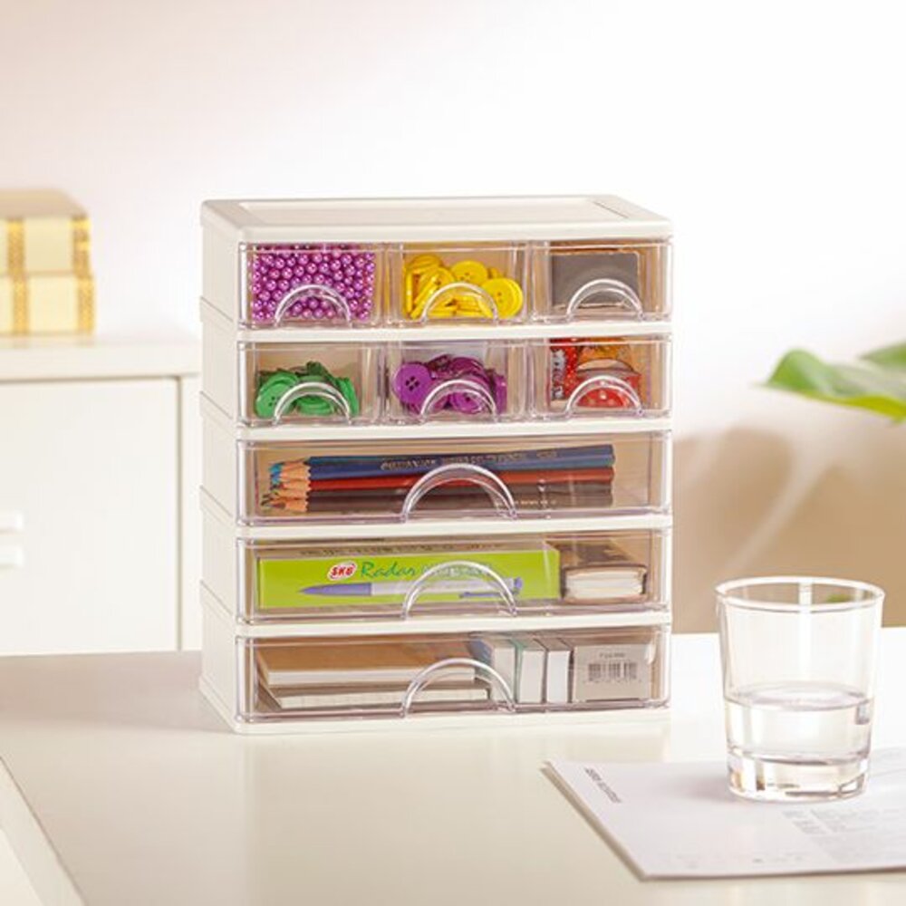 KEYWAY-AR536-聯府 彩集綜合五層收納盒 AR-536 小物收納