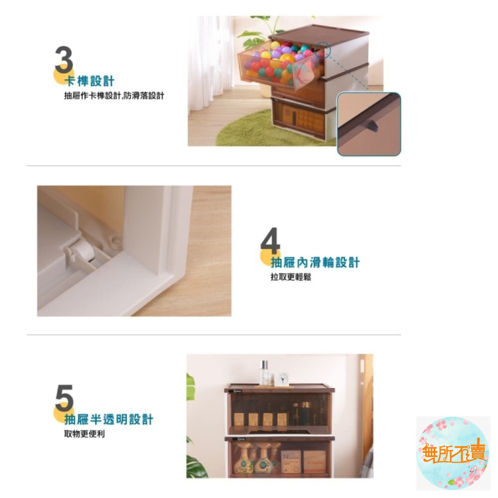 MIT 紐約抽屜整理箱43L-圖片-3