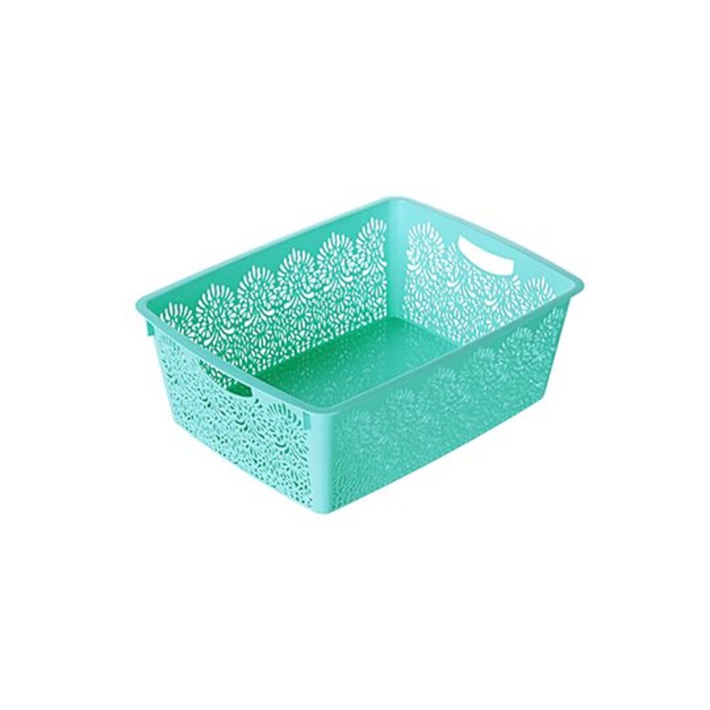 KEYWAY-BTF-50-聯府 5號蝴蝶籃 收納籃 置物籃：顏色隨機出貨