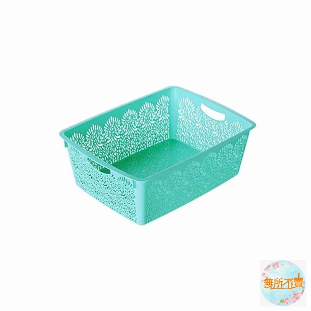 聯府 5號蝴蝶籃 收納籃 置物籃：顏色隨機出貨 封面照片