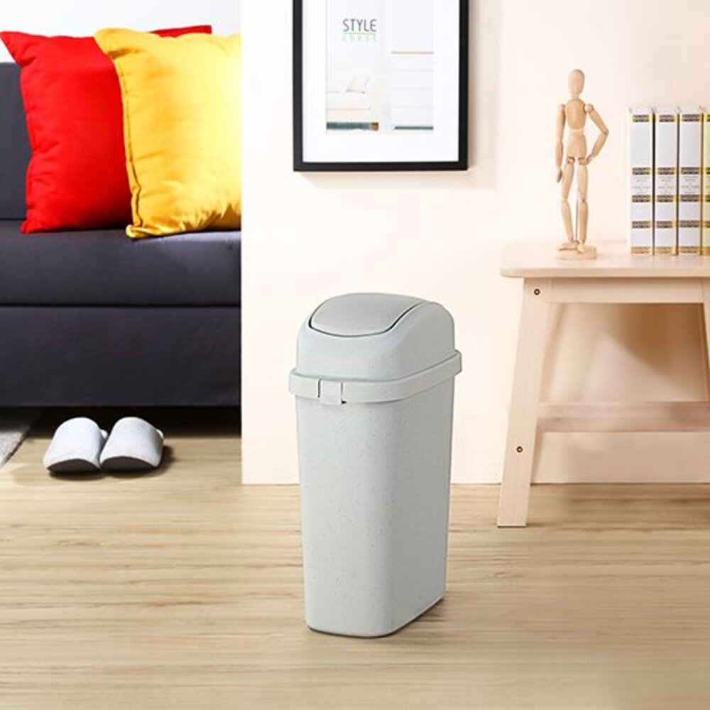 KEYWAY-C5015-聯府 大型慧星垃圾桶15L