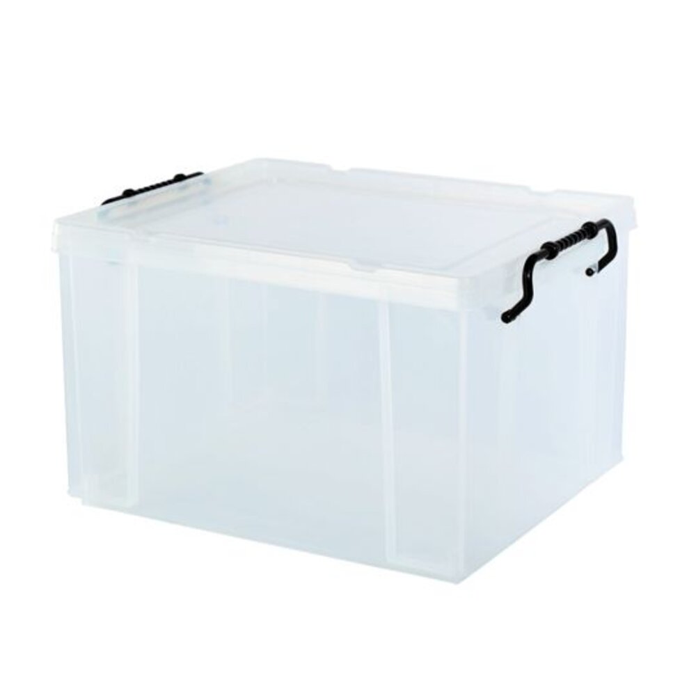 KEYWAY-CK-16-KEYWAY耐久16型透明整理箱(附輪) 33L 收納箱CK-16