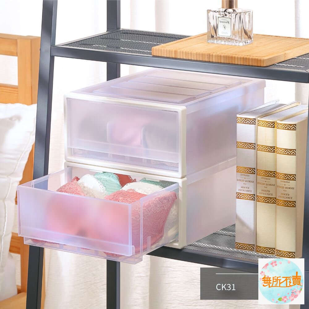 KEYWAY 透明霧面抽屜隔板整理箱10L  CK-31 封面照片