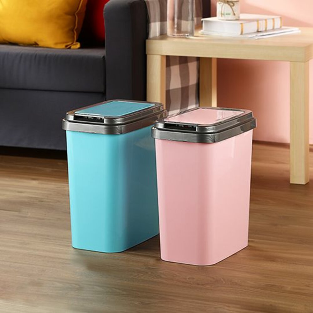 KEYWAY-CW-610-聯府 可潔押式垃圾桶10L CW-610