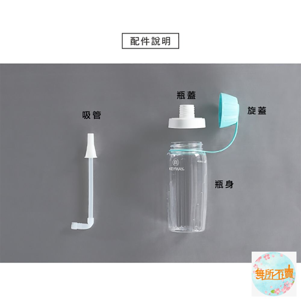 聯府 玉米650CC吸管水壼 EK-650-圖片-2