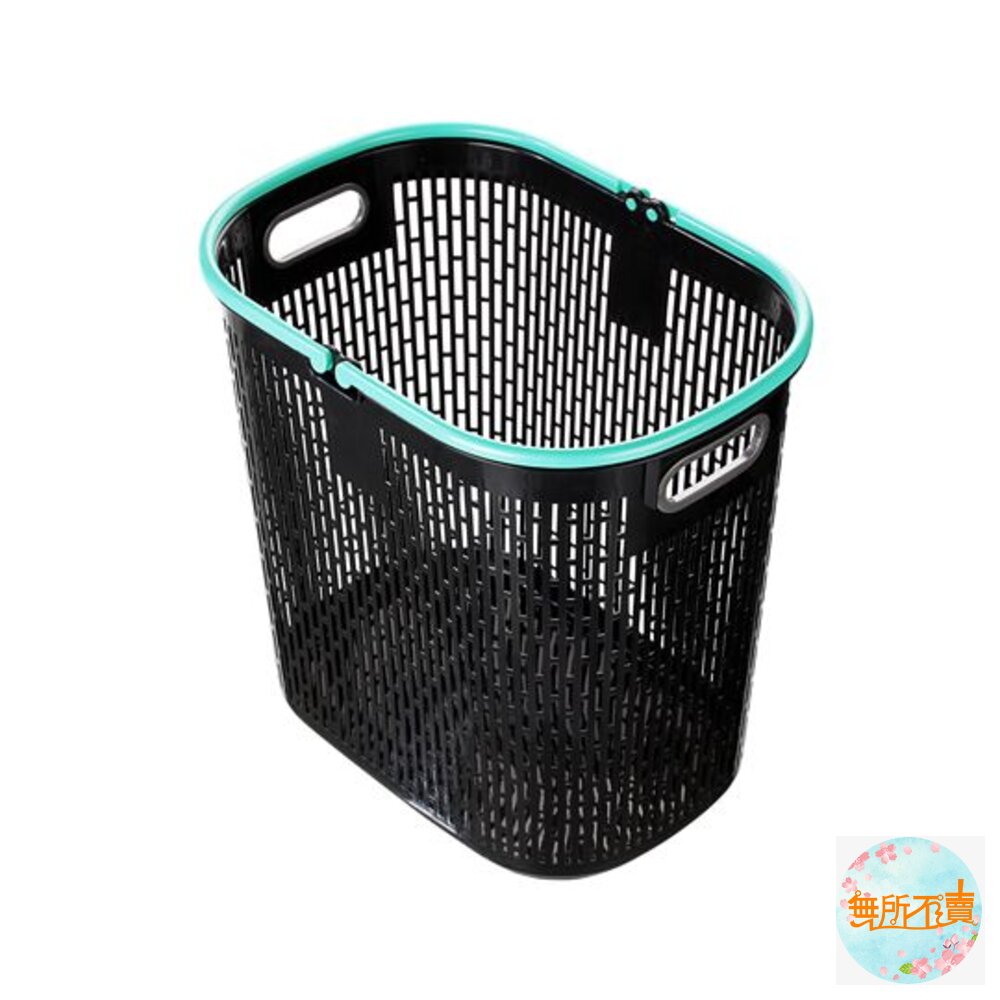 聯府 黑美人洗衣籃 F-111-圖片-1