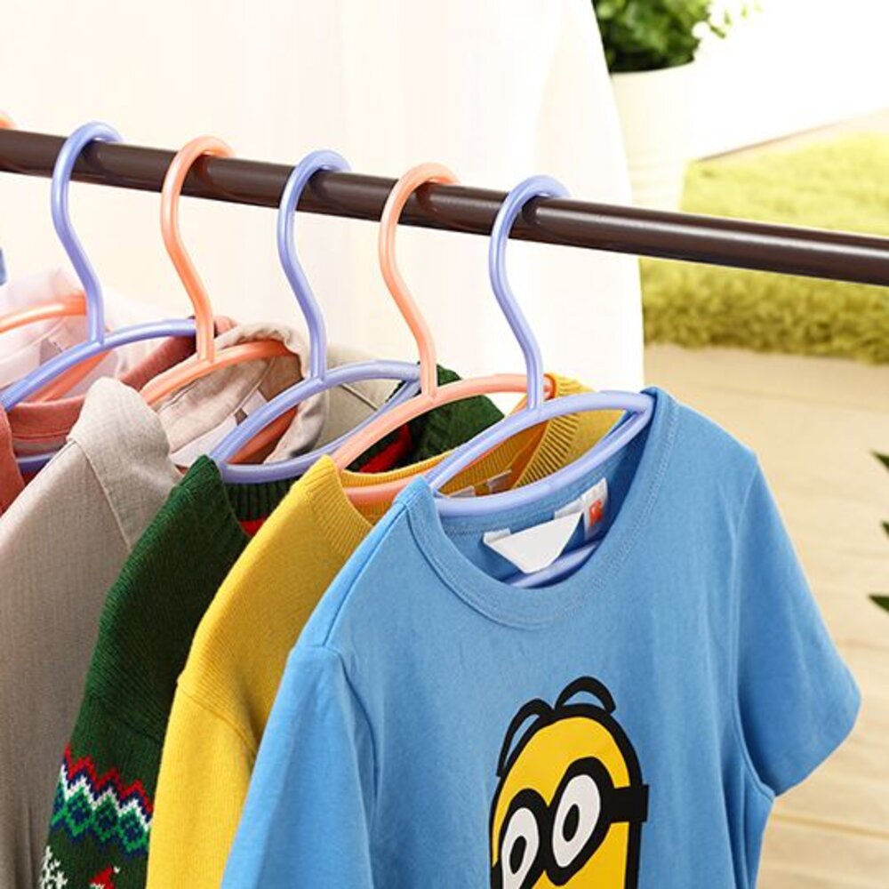 KEYWAY-F306-聯府 安可兒童衣架6入 F306