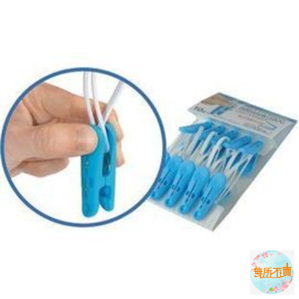 聯府 可吊衣夾10入 F621-圖片-2