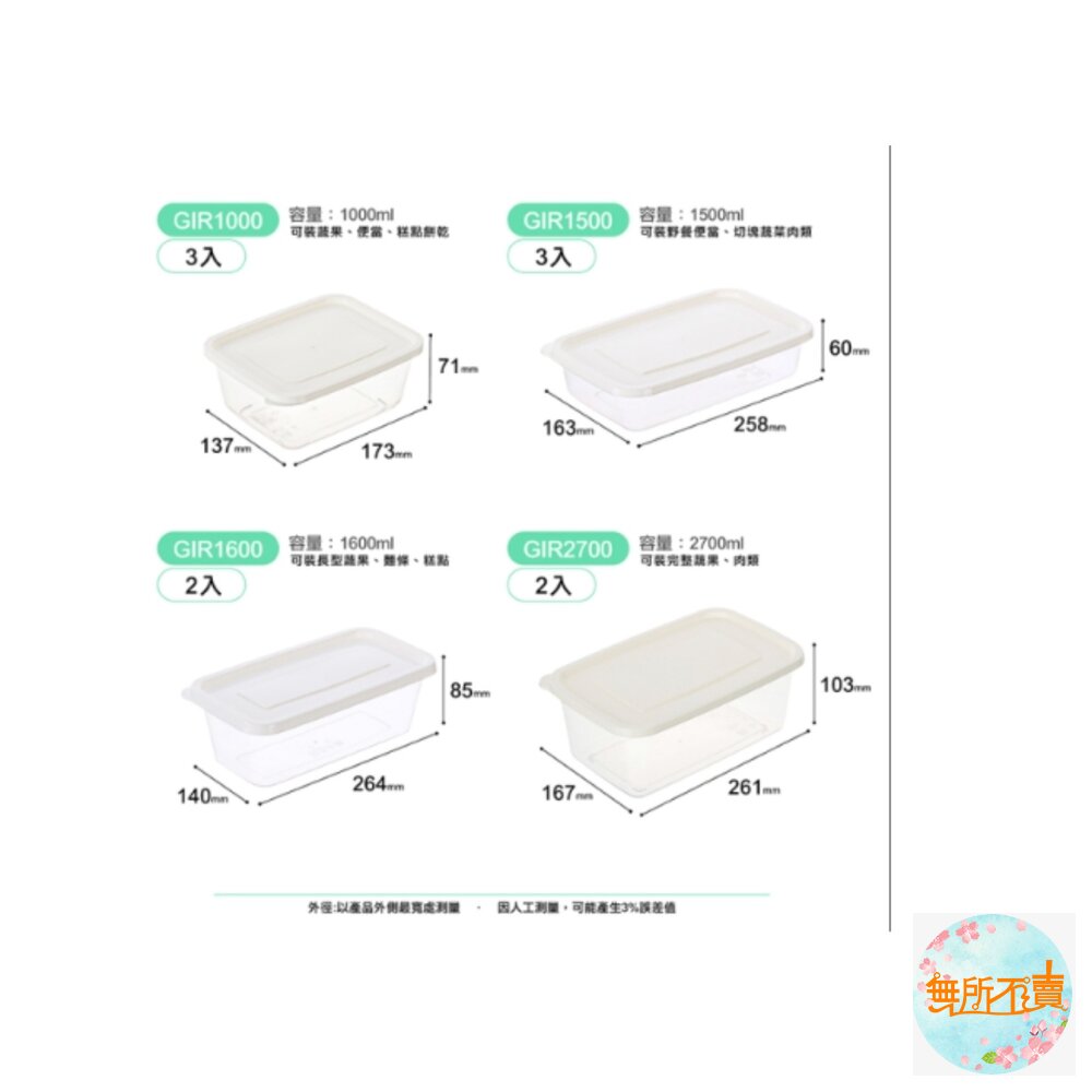 台灣製聯府 青松微波保鮮盒:長型 /圓型 /方型 可微波保鮮盒 便當盒 密封盒 副食品保存盒-圖片-7