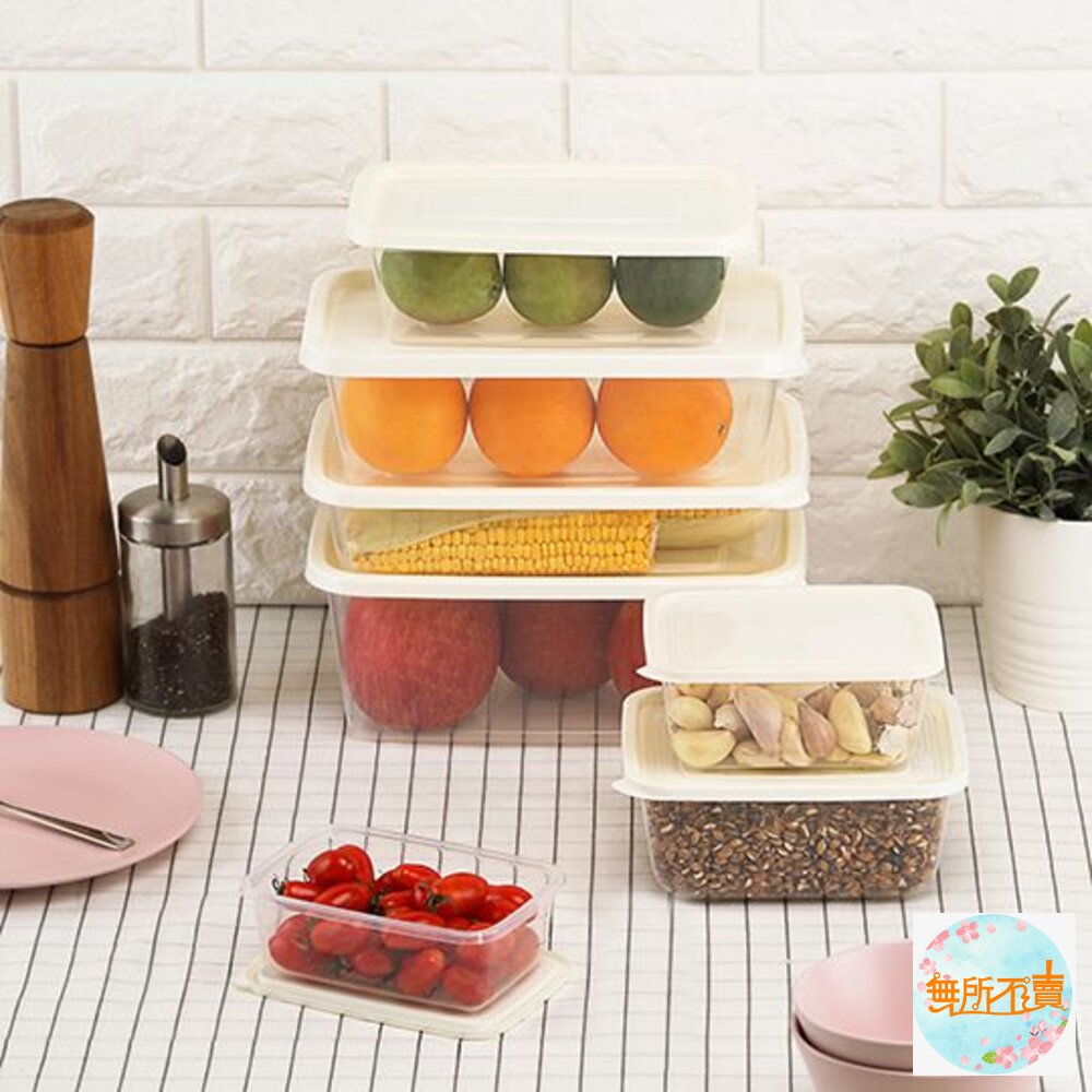 聯府 青松長型保鮮盒380ml(5入 )GIR-380-圖片-3