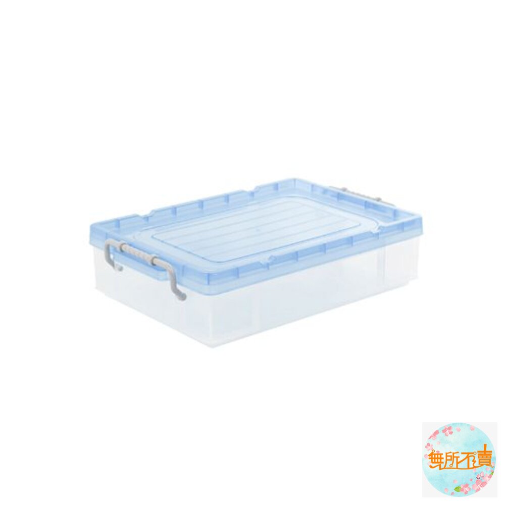 KEYWAY強固型掀蓋整理箱K-013:5.9L蓋子顏色隨機