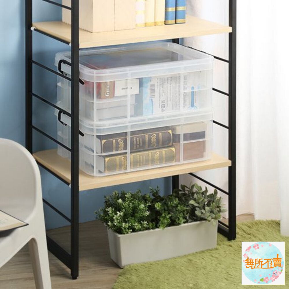 KEYWAY 透明強固型掀蓋整理箱65L收納箱K-036-圖片-7