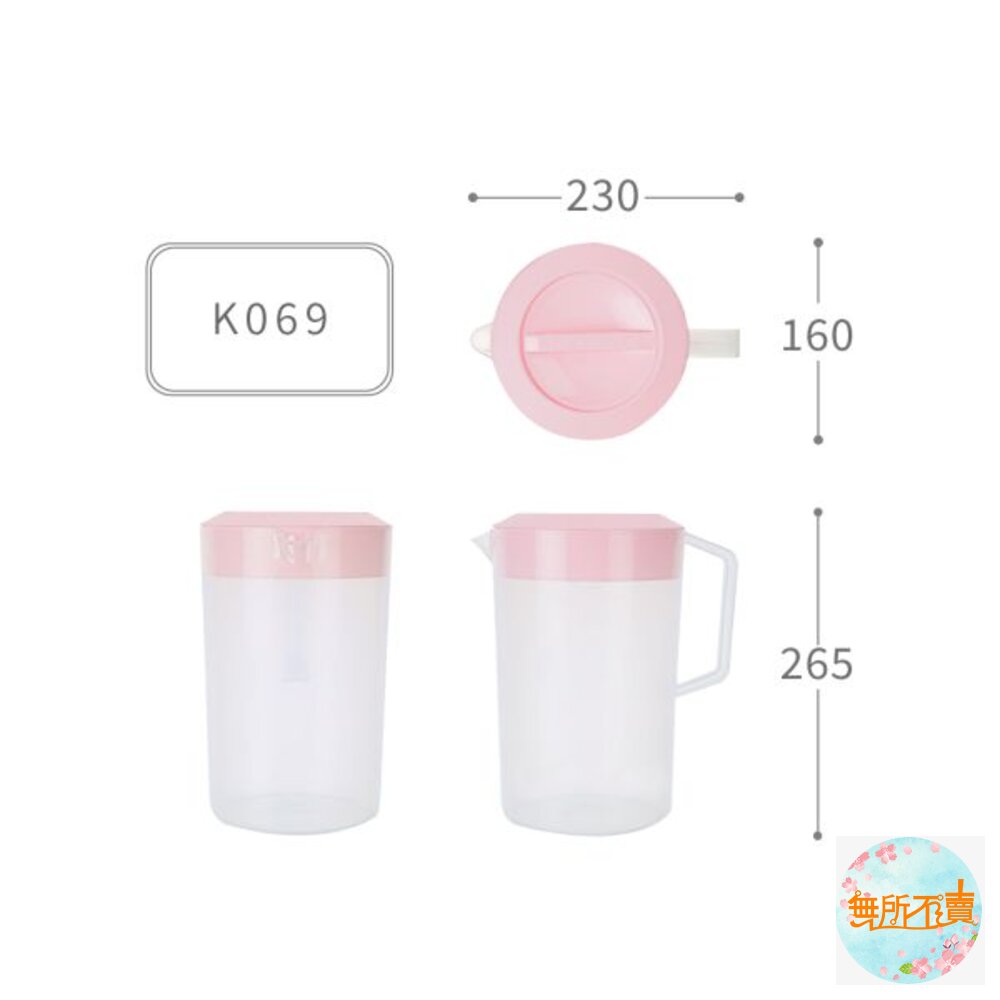 聯府 大螃蟹冷水壺(4L) K069-圖片-5