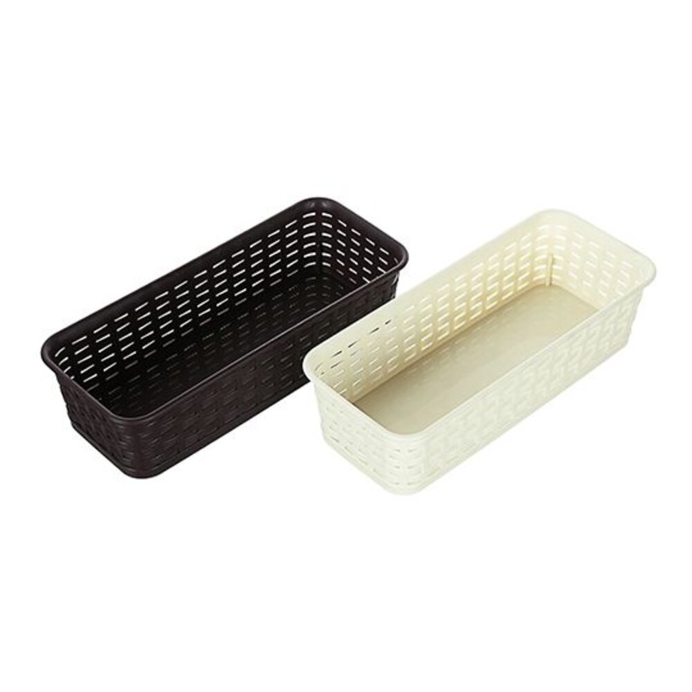 KEYWAY-KGB040-聯府 藤藝長型籃 KGB-040