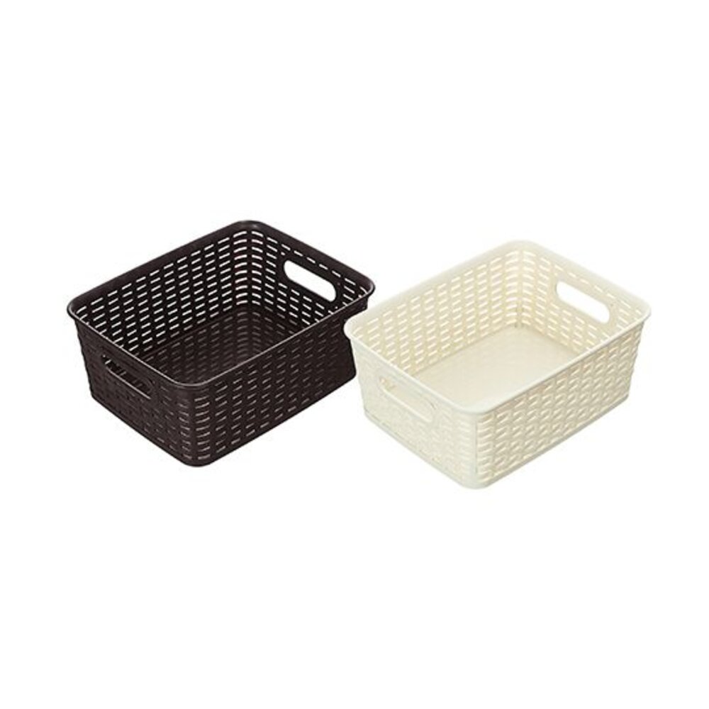 KEYWAY-KGB100-聯府 藤藝100收納籃 KGB-100