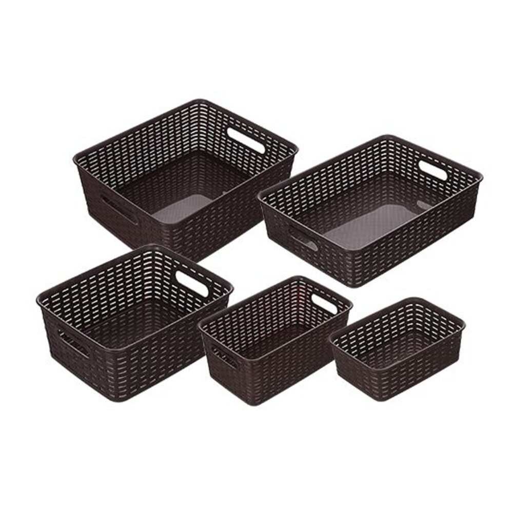 KEYWAY-KGB104-聯府 藤藝104收納籃  KGB-104