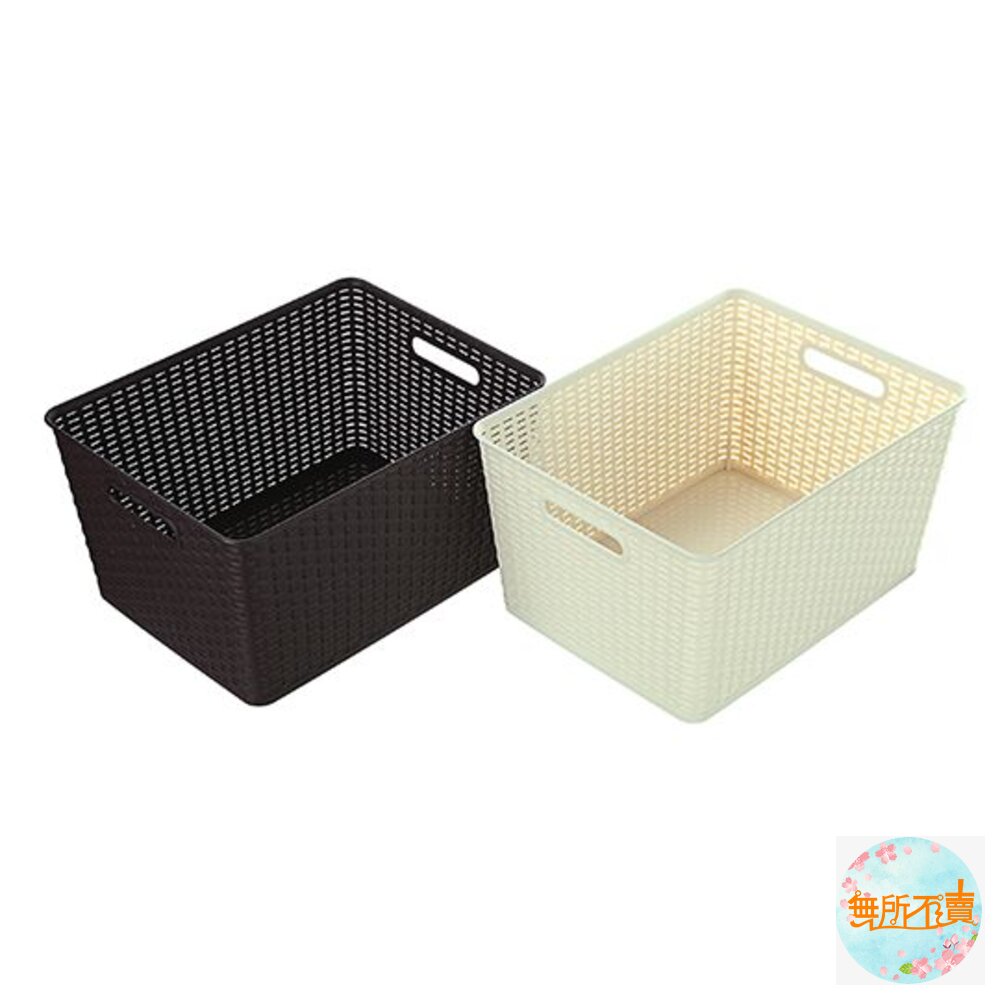 聯府 藤藝106收納籃16L KGB-106-圖片-3