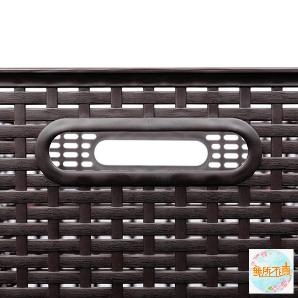 聯府 藤藝107收納籃26.5L KGB-107-圖片-2