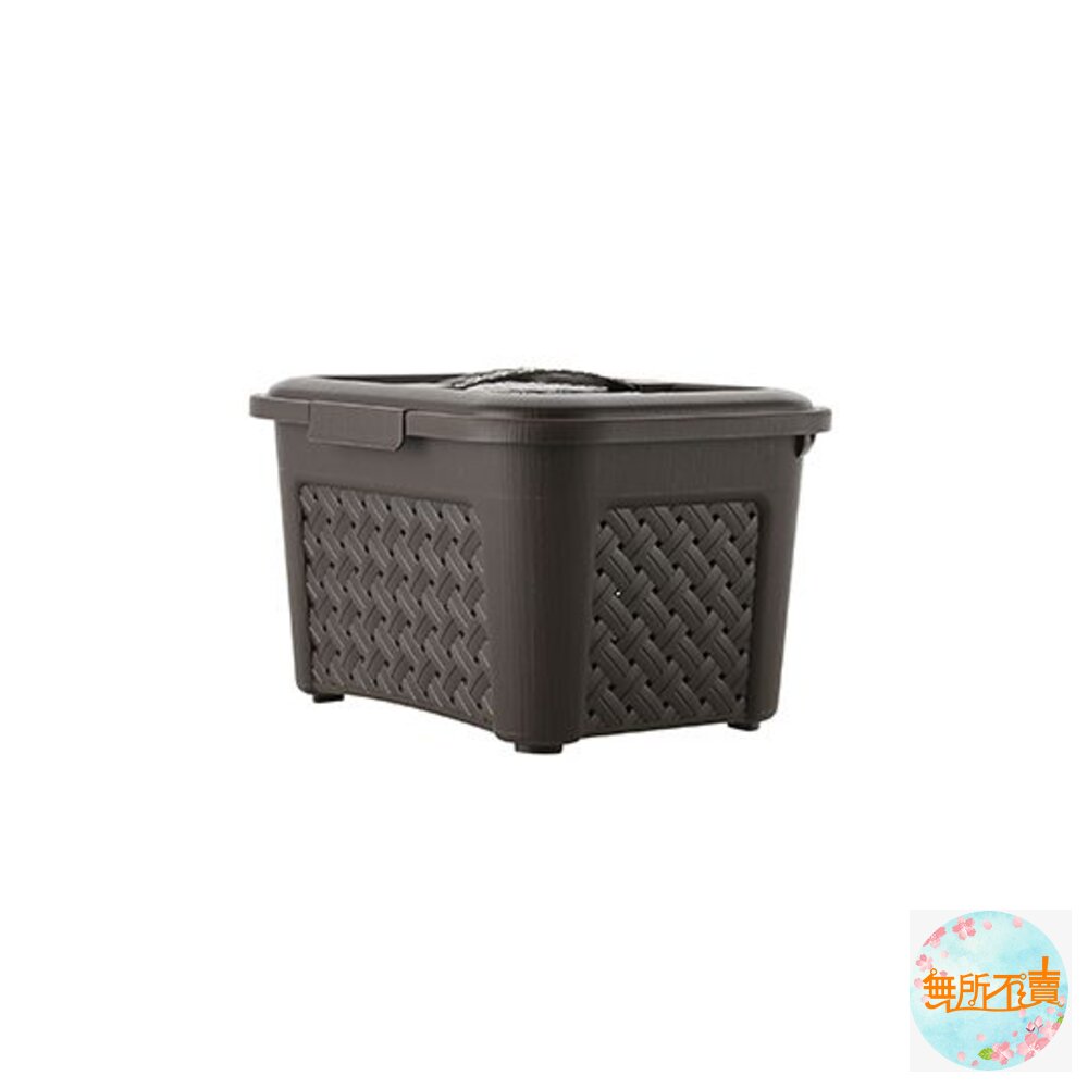 聯府 藤藝方型手提籃(6L) KGB-306-圖片-2