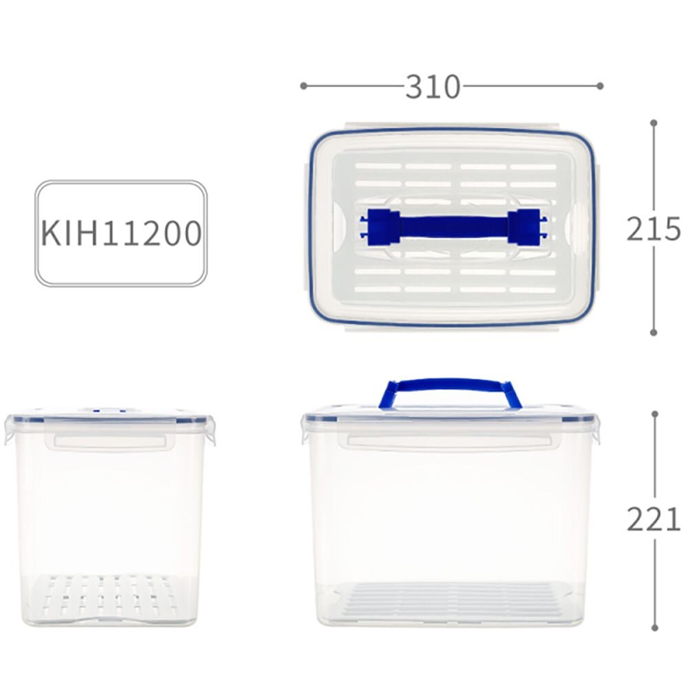 KEYWAY-KI-H11200-聯府 天廚手提保鮮盒 KI-H11200