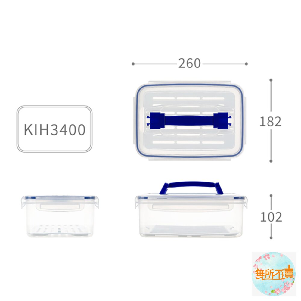 聯府 KEYWAY 天廚手提保鮮盒 : 樂扣設計 便當盒 工具盒-圖片-8
