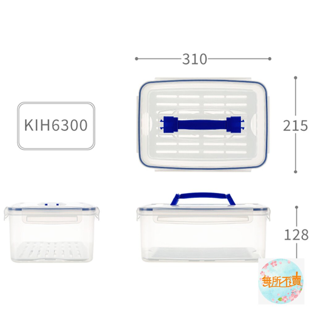 聯府 KEYWAY 天廚手提保鮮盒 : 樂扣設計 便當盒 工具盒-圖片-9
