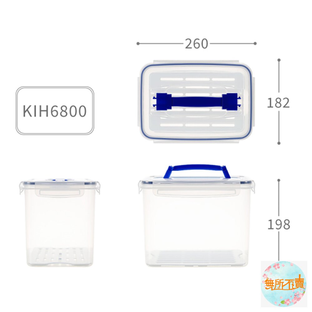 聯府 KEYWAY 天廚手提保鮮盒 : 樂扣設計 便當盒 工具盒-圖片-10