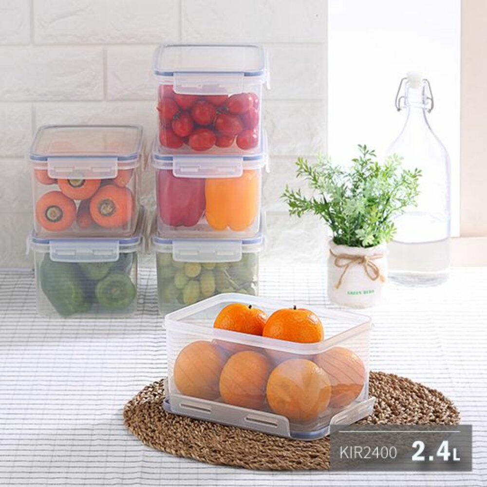 KEYWAY-KIR-2400-聯府 天廚長型保鮮盒 KIR-2400