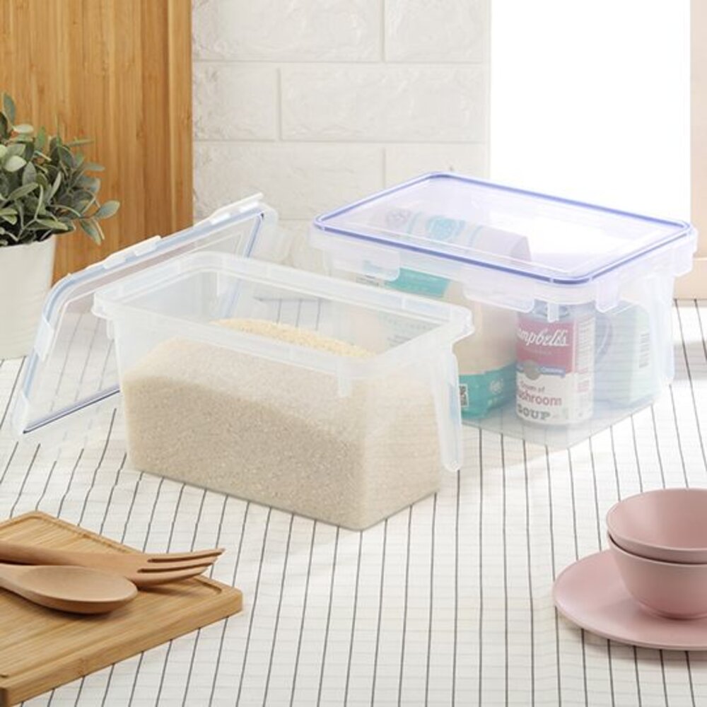 KEYWAY-KIR-4600H-聯府 天廚把手長型保鮮盒4.6L KIR-4600H