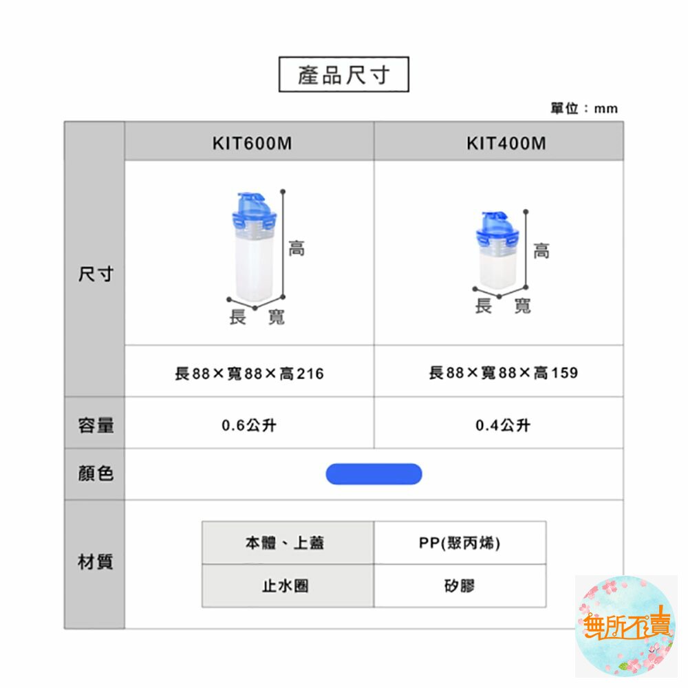聯府 天廚雪克杯 KIT-600M-圖片-1
