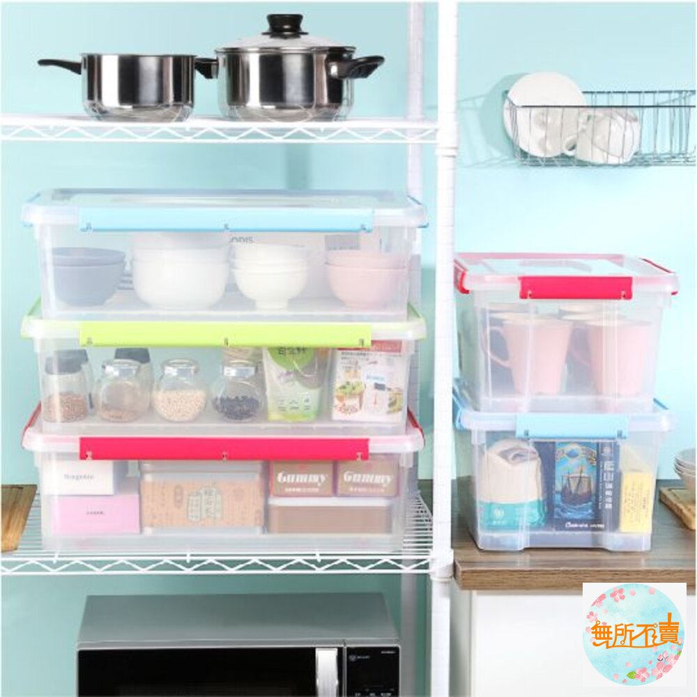 KEYWAY 好運密封整理箱24L收納箱KT-230-圖片-9