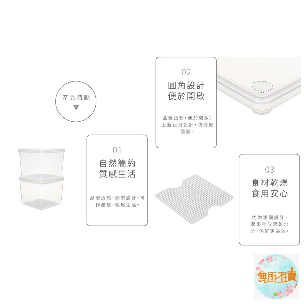 聯府 名廚深型保鮮盒 :20號LF20-圖片-3