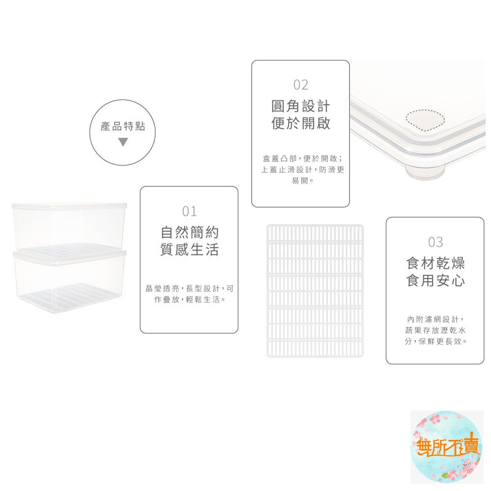 聯府 名廚B1長型保鮮盒 LF-B1-圖片-5
