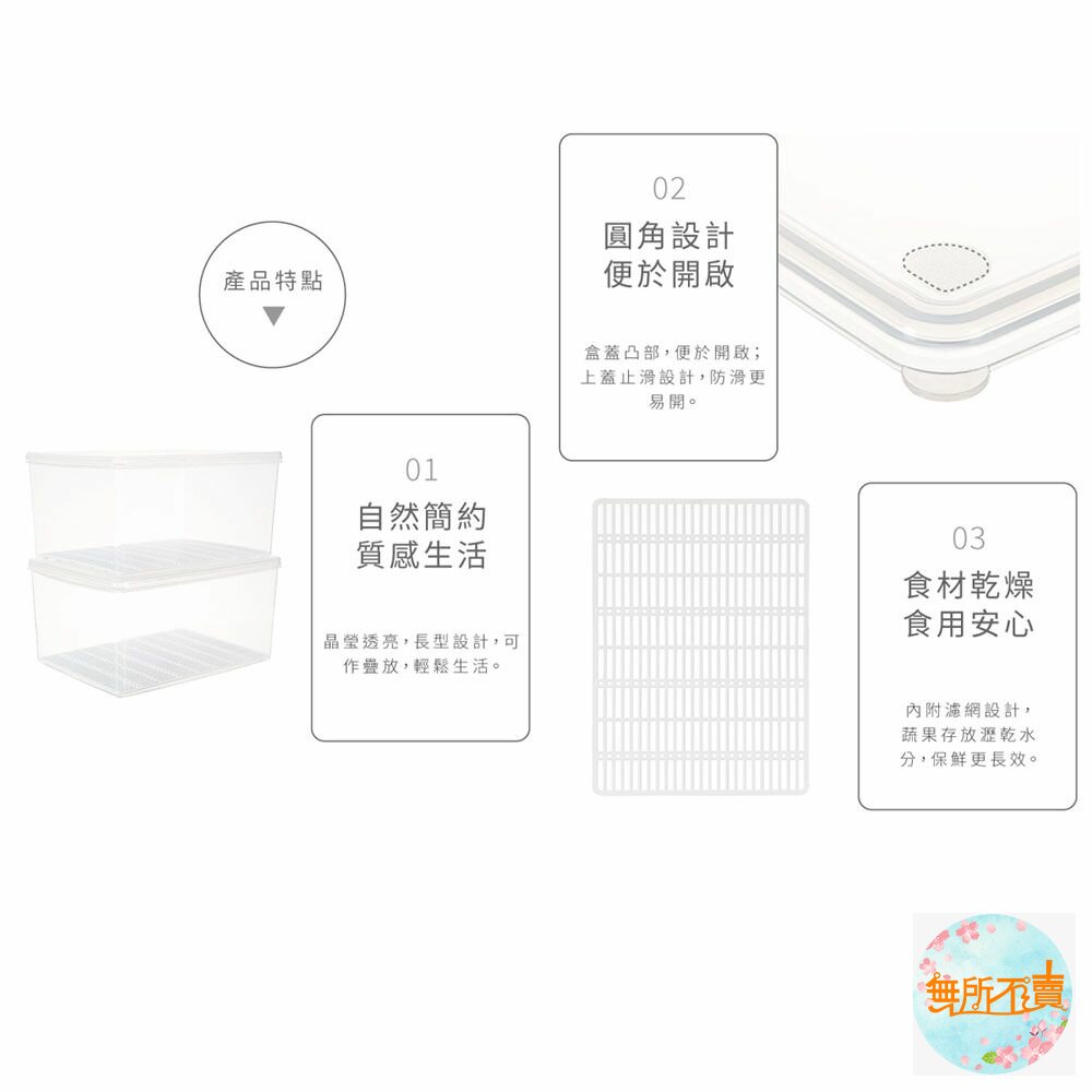 聯府 名廚B3長型保鮮盒 LF-B3-圖片-5