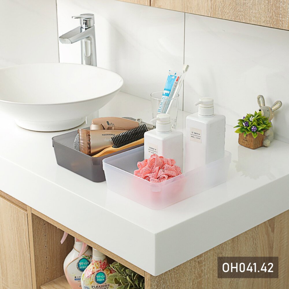 KEYWAY-OH041-OH042-聯府 寶來4號深型整理盒 小物收納盒