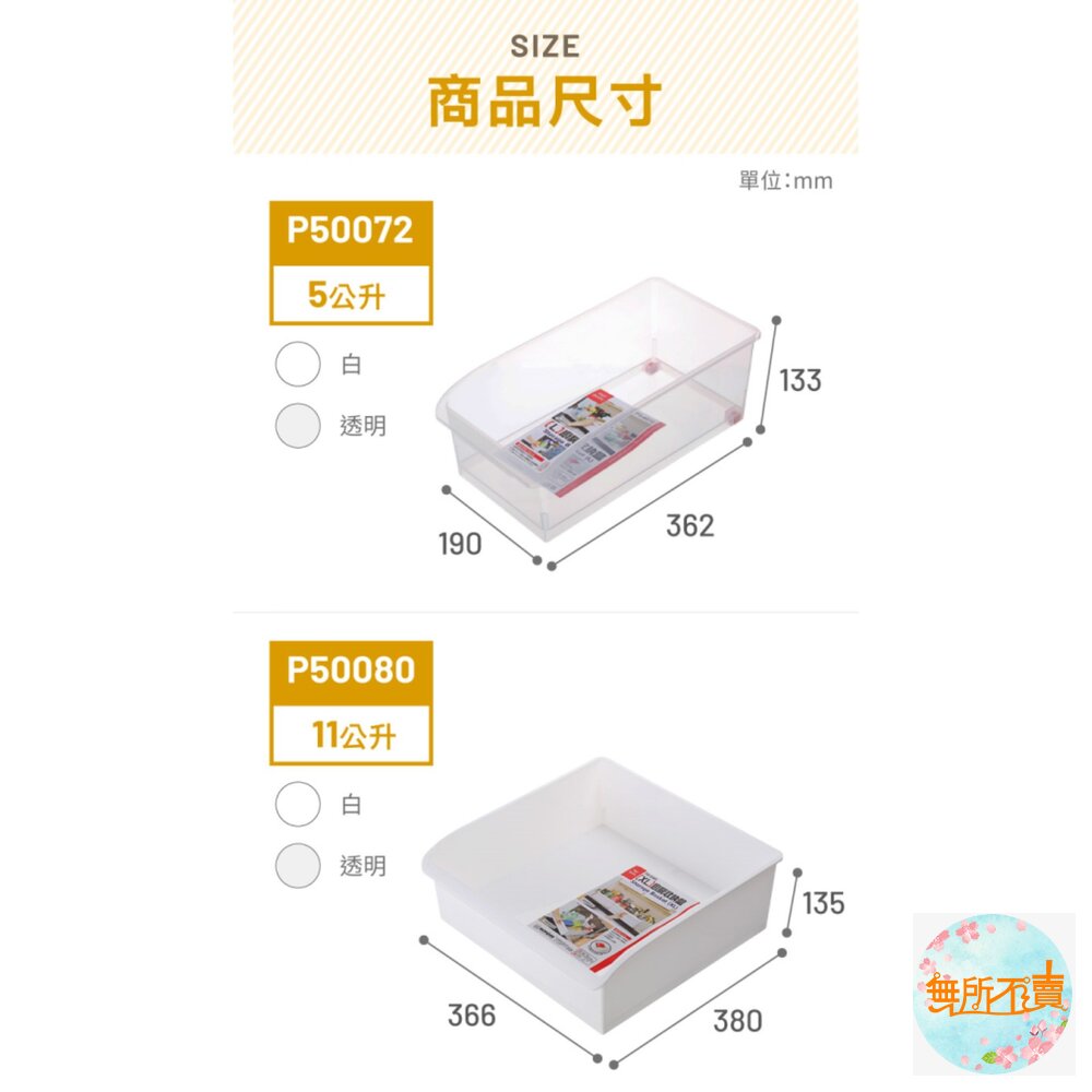 聯府 廚房收納盒:透明L/白色XL 整理盒 餐具盒 滑輪整理籃 瓶罐收納 堆疊收納-圖片-9