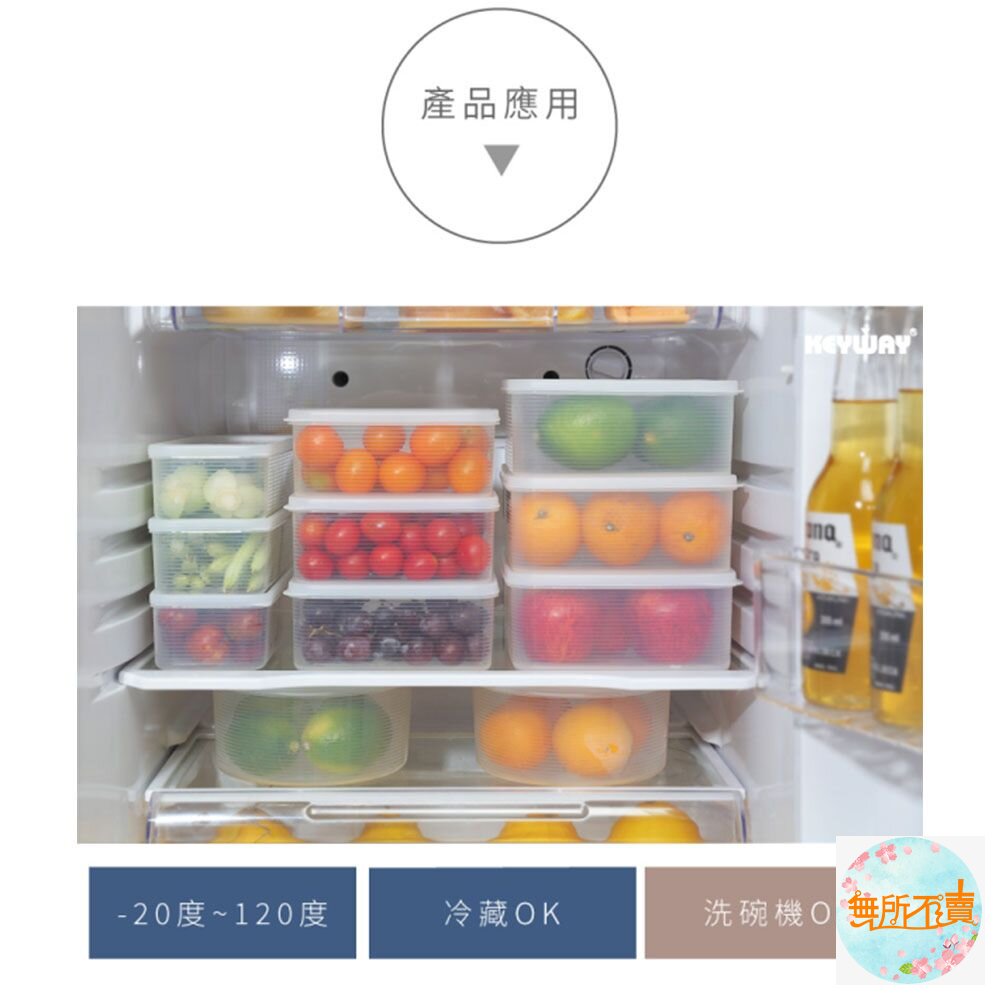 聯府 流線型保鮮盒: P29001 /P29002 /P29003/ P29004 保鮮盒 收納盒-圖片-8