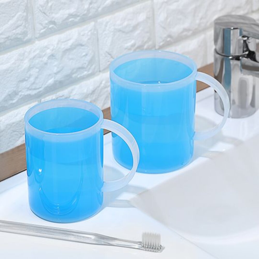 KEYWAY-P30002-聯府 彩玉雙色口杯(大)P3-0002