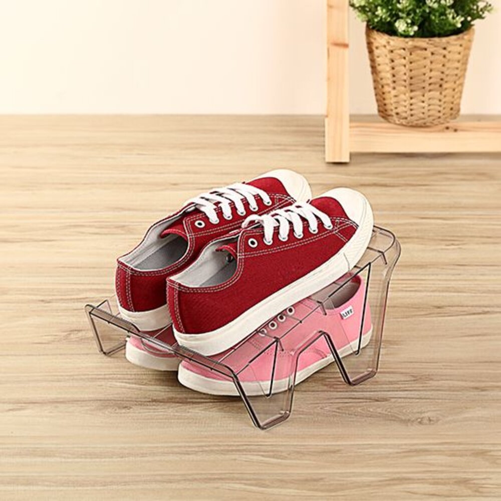 KEYWAY-P50045-聯府 大阪城鞋架2入 P50045