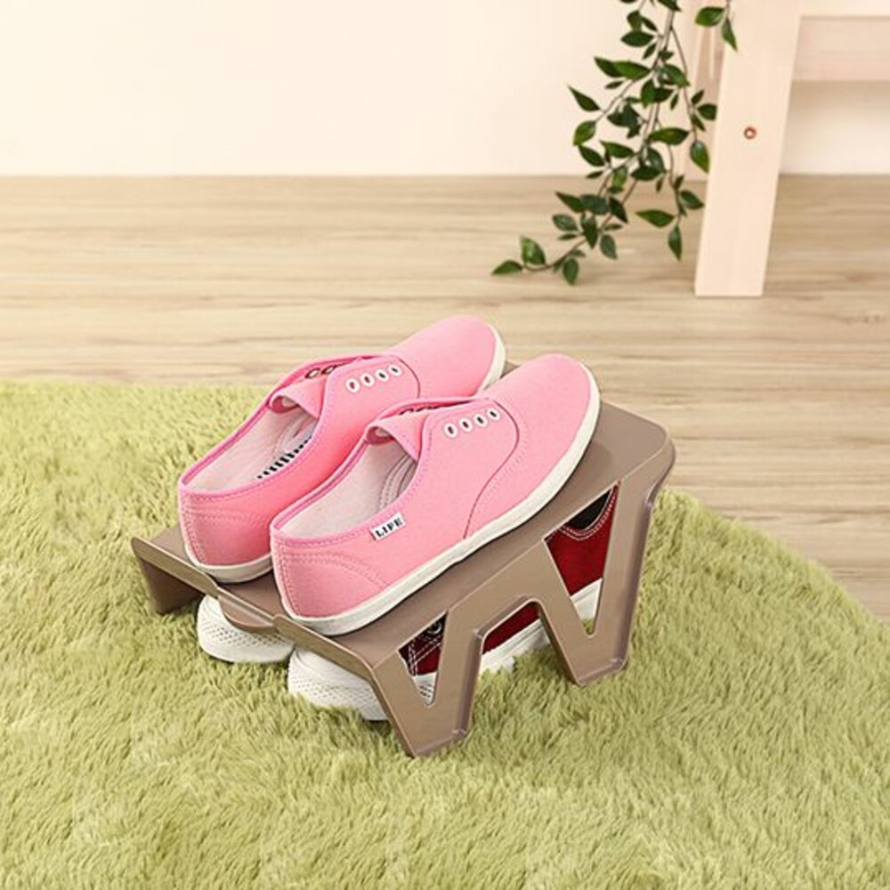 KEYWAY-P500451-聯府 大阪城鞋架(1入) P500451