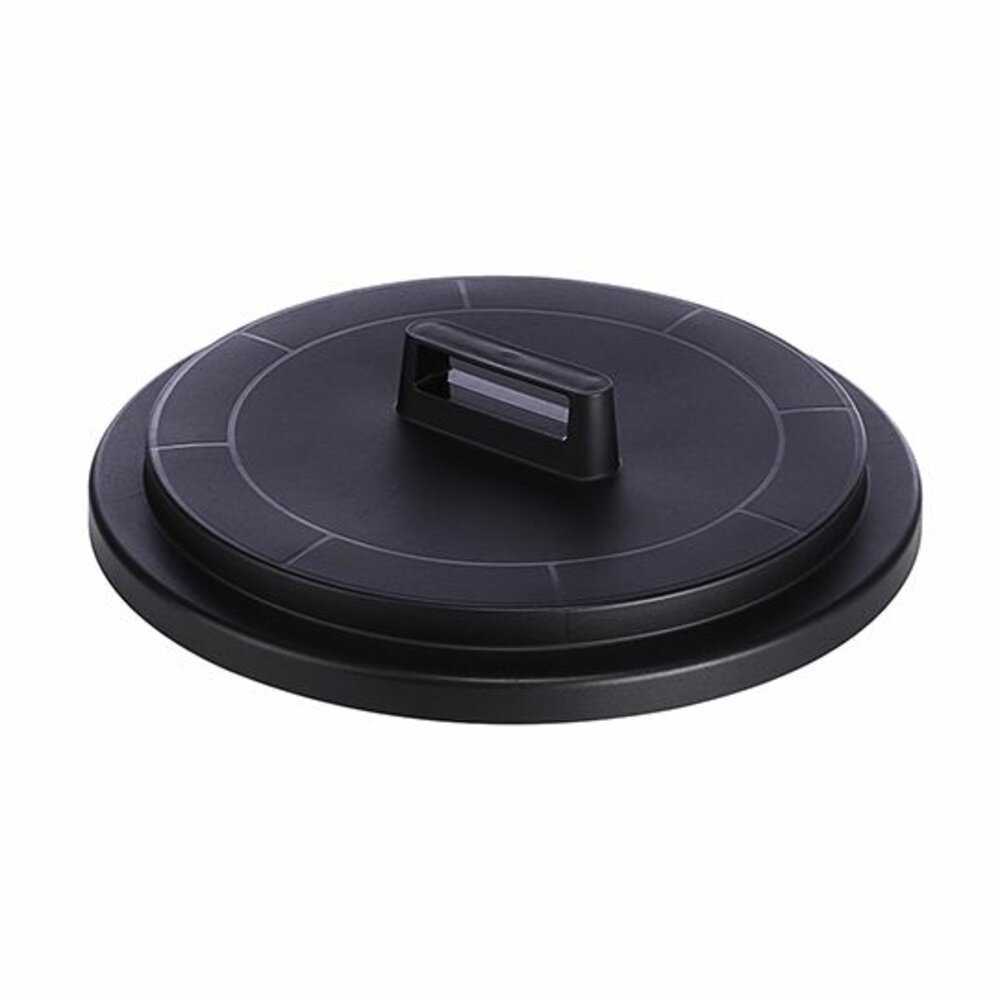 KEYWAY-PCL-1306-聯府 商用圓型130L上蓋-(黑) PCL-1306