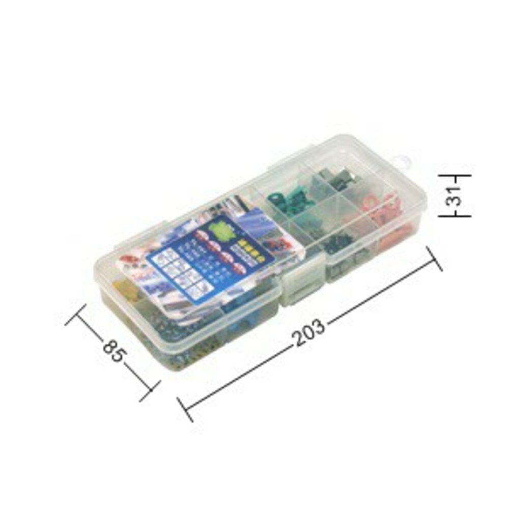 KEYWAY-TL103-聯府 中C通通集合長型盒 TL103