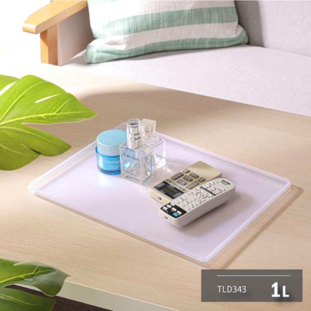 KEYWAY-TLD34-3-聯府 透明大博多收納盤 TLD34-3